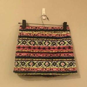 Moroccan mini skirt